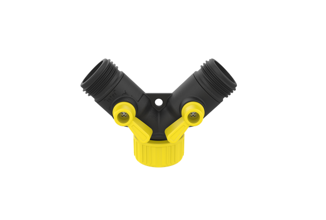 Acoplamiento Y-Switch de v&aacute;lvula de pl&aacute;stico con giro adaptado al grifo de cocina