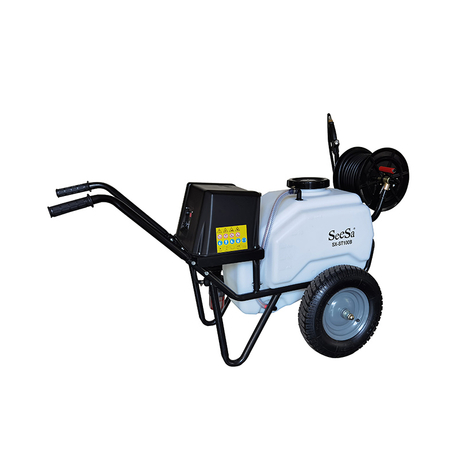 Pulverizador de carretilla el&eacute;ctrico a bater&iacute;a SX-ST100B 100L