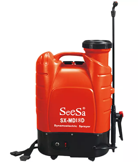 Cómo montar el pulverizador de mochila eléctrico