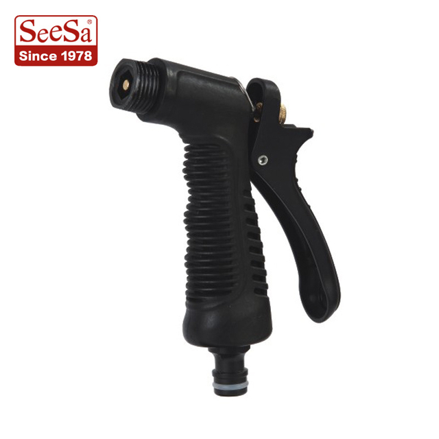 Potente pistola de agua con boquilla de manguera de control de flujo de corriente