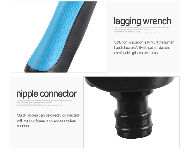 caracter&iacute;stica comunitaria de pistola de agua