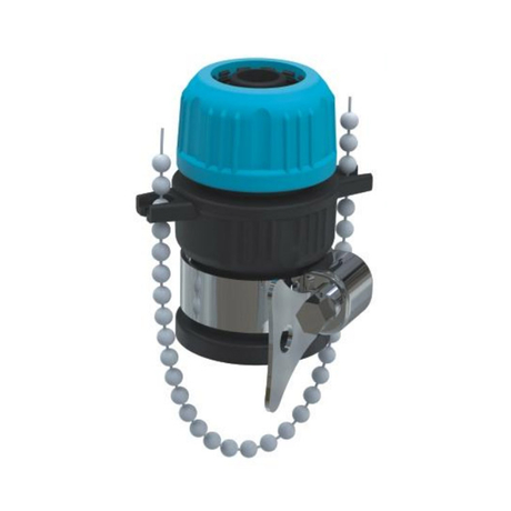  ABS 69G COLECHA DEL CONECTOR DE MANGUERA 1/2'-5/8 '