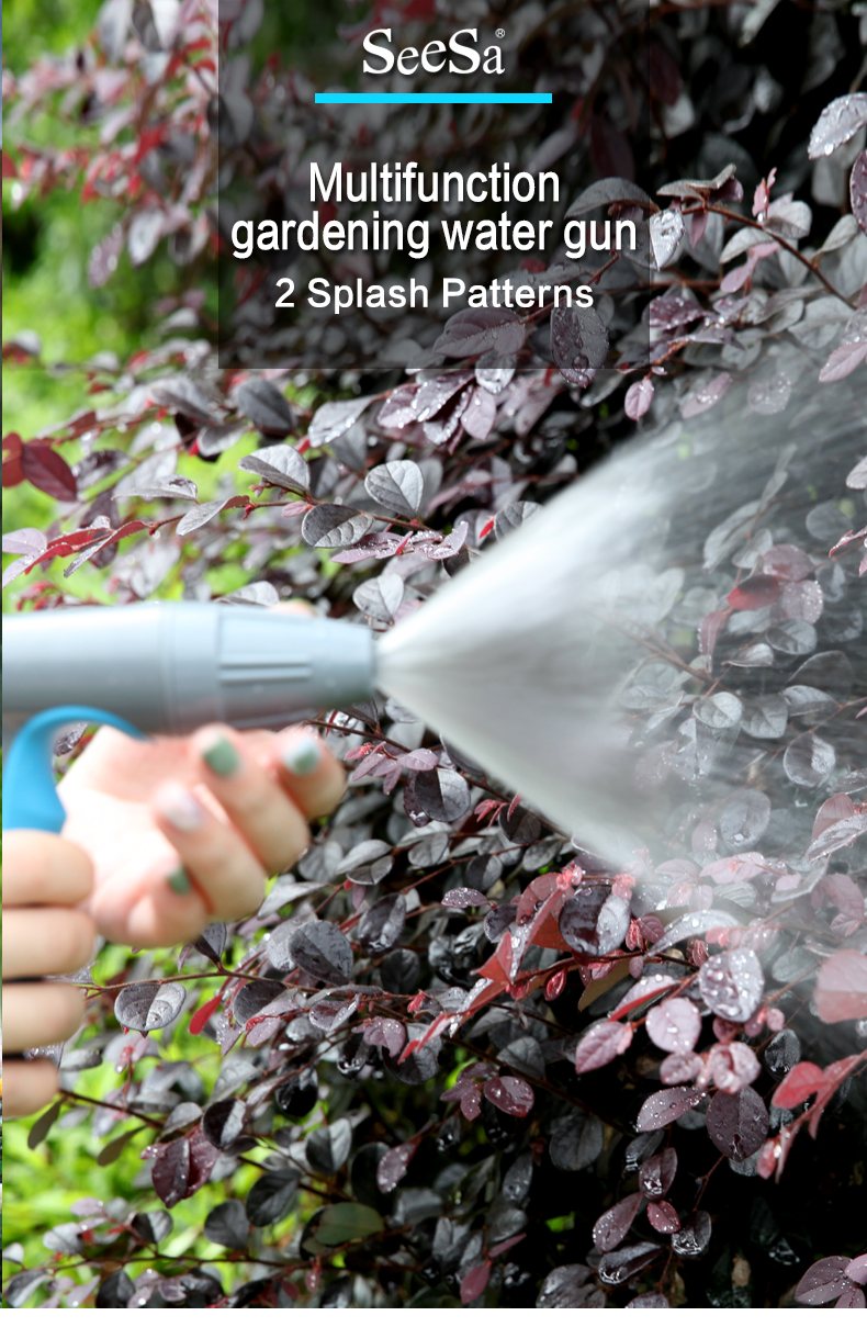 Pistola de agua con boquilla de manguera