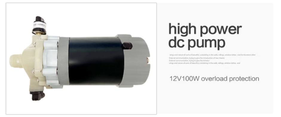 Bomba de diafragma de 100 W.